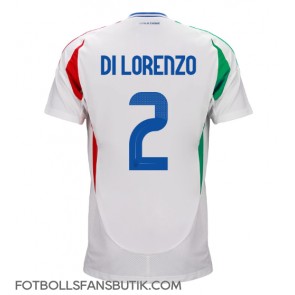 Italien Giovanni Di Lorenzo #2 Replika Bortatröja EM 2024 Kortärmad